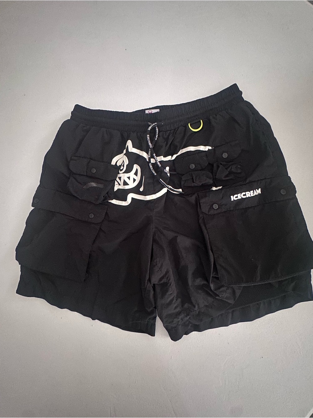 Ice Cream Men Mint Shorts (black) large cargo streetwear designer